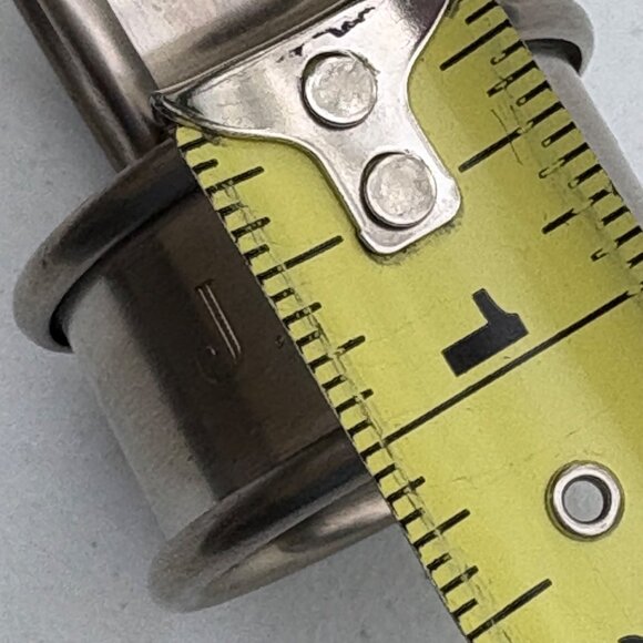 Vintage Provincetown F.B. Rogers Pewter Napkin Rings With Engraved Initials - Picture 6 of 6